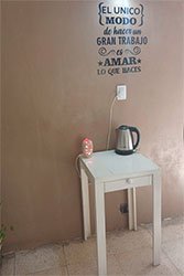 agua caliente para mate